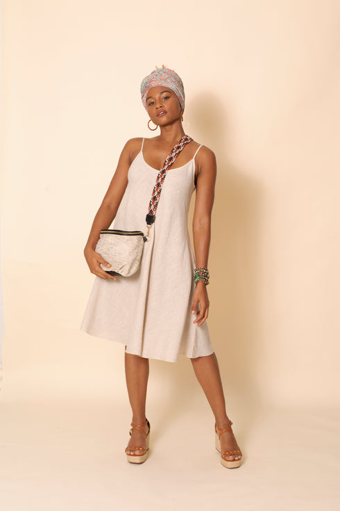 Jemy Linen Short Dress