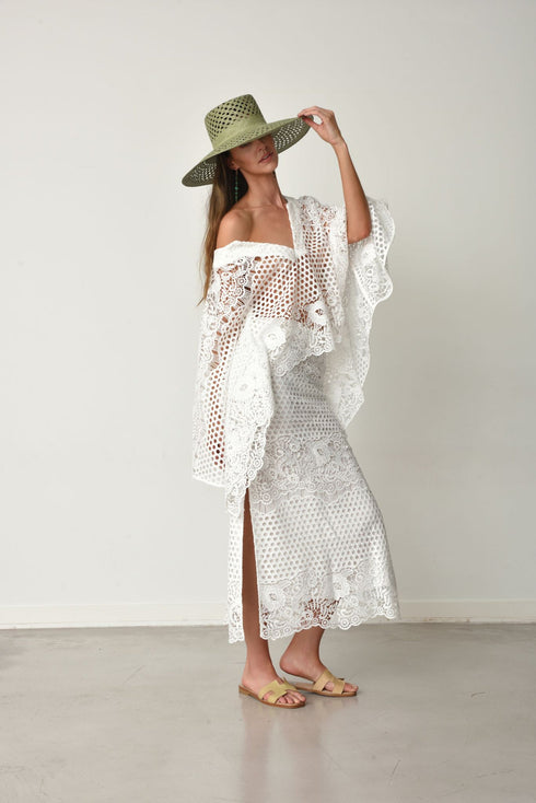 Banko Crochet Beachwear Skirt