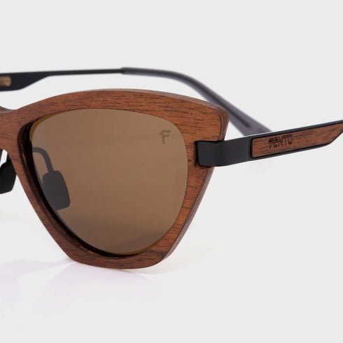 Andromeda Teak Sunglasses