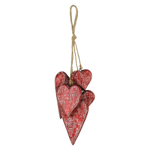 Bunch of Hearts Ornament