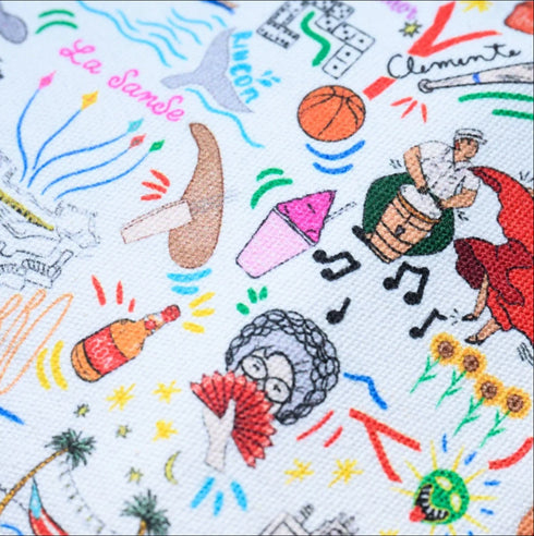 Collage Mini Chucheria Bag