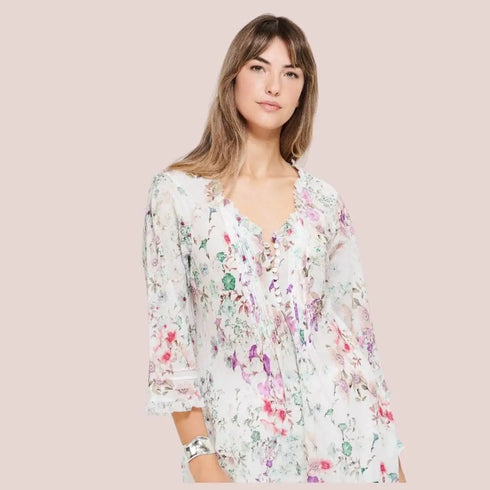 Cuba Long Poppy Dress