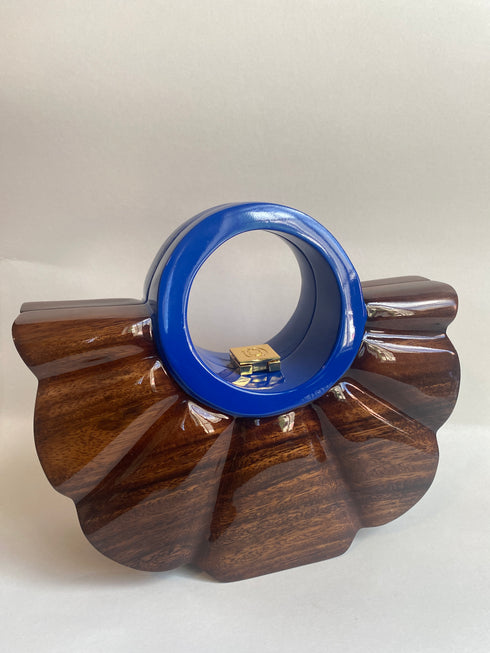 Raffles Wood Handbag