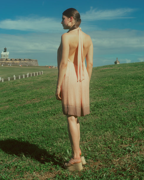 Tuscany Halter Short Dress