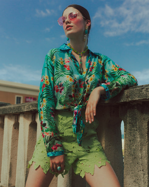 Tropical Long Sleeve Shirt