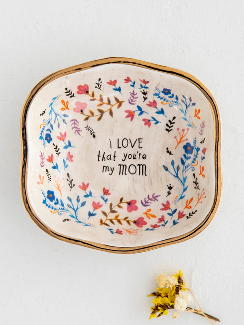 Antiqued Trinket Bowl