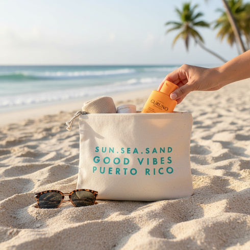 Sun Sea Sand Pouch