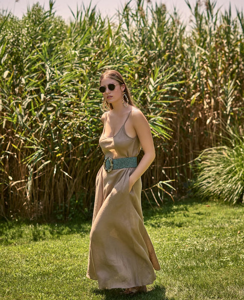 Jemy Linen Long Dress