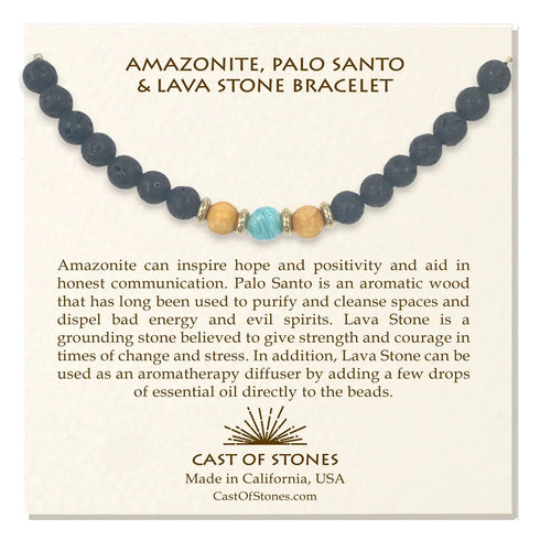 Lava Stone Bracelet
