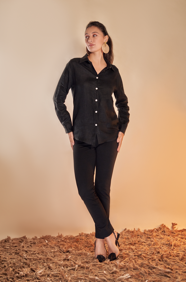 Mykonos Linen Shirt