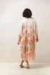 Pop Flowers Long Kimono