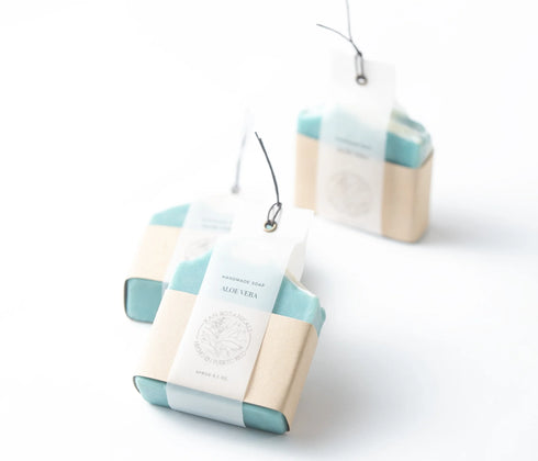 Aloe Vera Barra de Jabón Artesanal