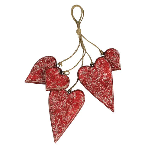 Bunch of Hearts Ornament