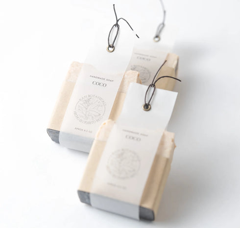 Coco Barra de Jabón Artesanal