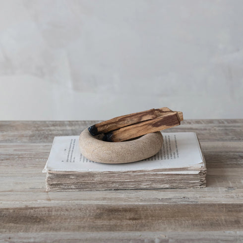 Sandstone Incense Holder