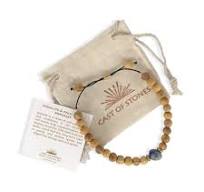 Sodalite & Palo Santo Bracelet