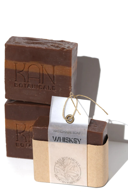 Whiskey Barra de Jabón Artesanal