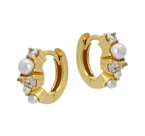 Loren Huggie Earrings