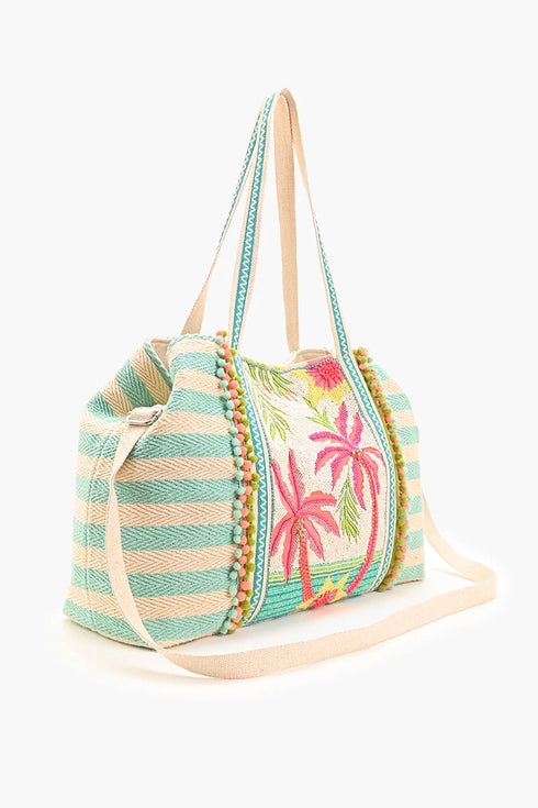 Palms Away Tote