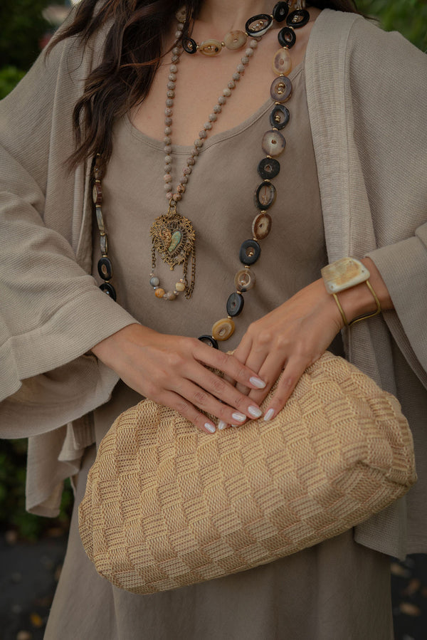 Crochet Lace Clutch