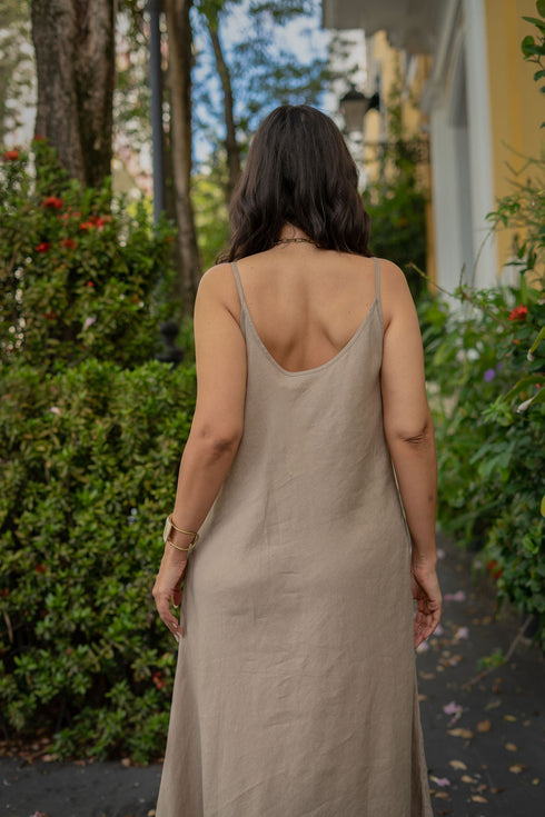 Jemy Linen Long Dress