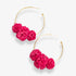 Rita Raffia Poms Earrings