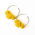 Rita Raffia Poms Earrings