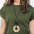 Riviera Gold Pendant Necklace