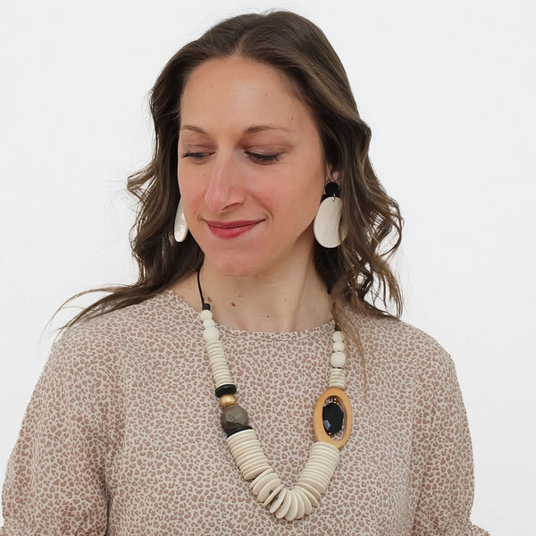 Peyton Media Necklace