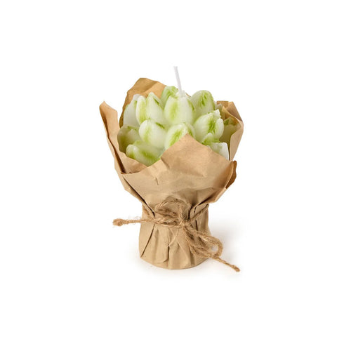Tulip Bouquet Sculpted Candle