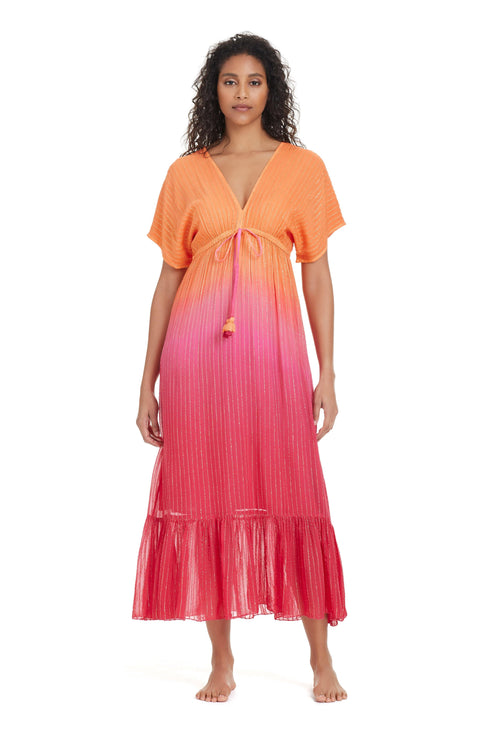 Sunset Blush Maxi Dress