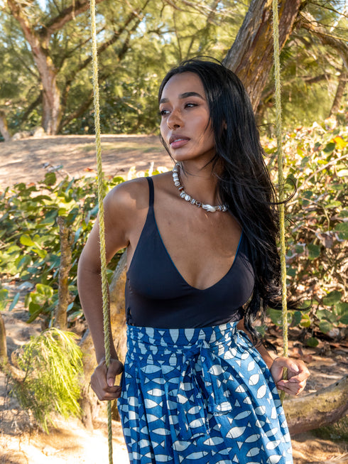 Rope Choker with Pearl