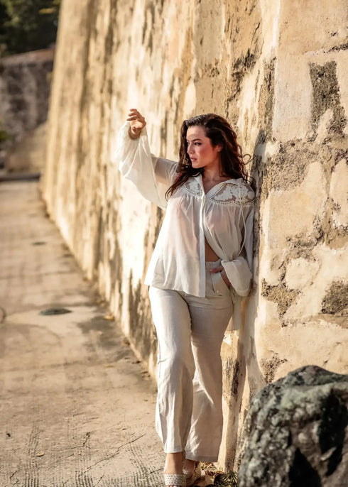 Trousers Linen Pants