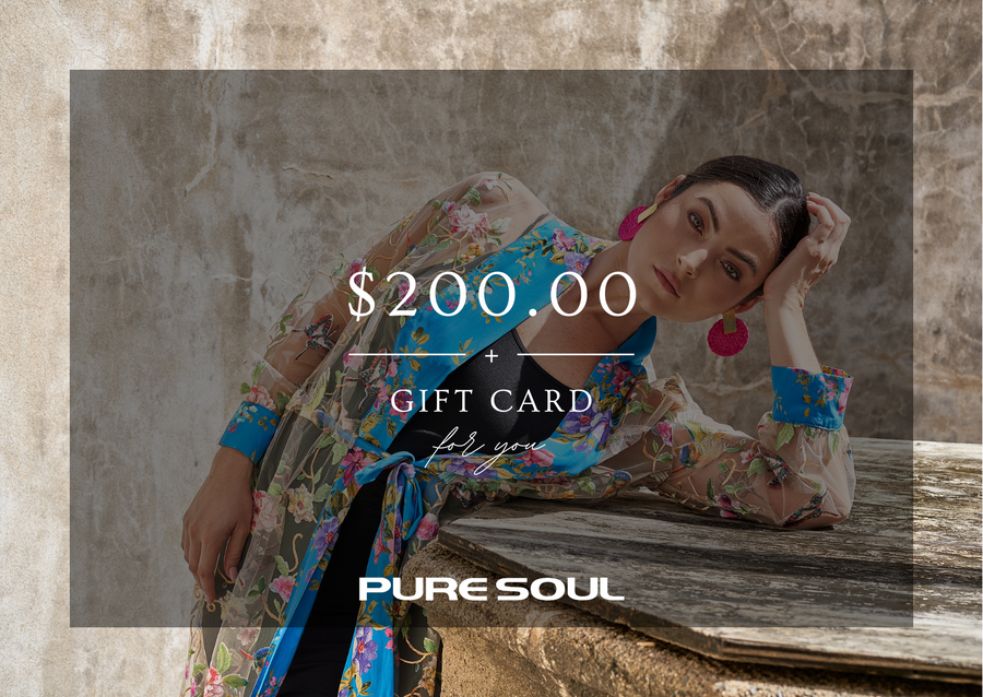 Pure Soul's Gift Card