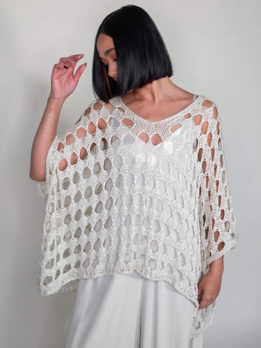 Mallorca Knit Top - Natural