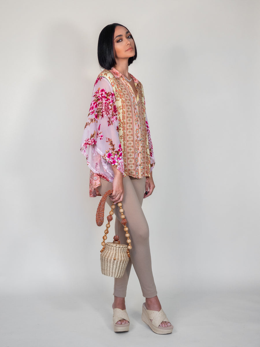 Kira Bucket Bag - Natural