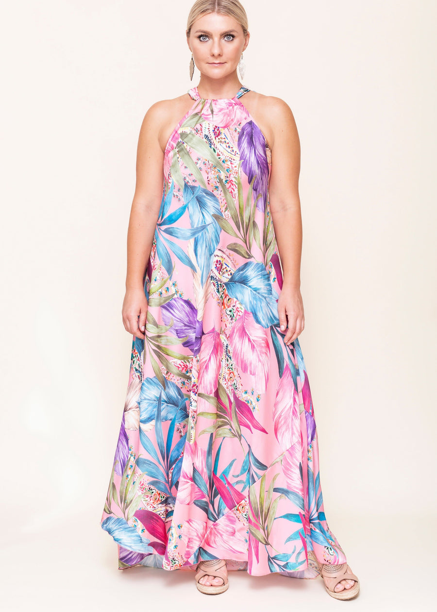 Halter Flowy Dress