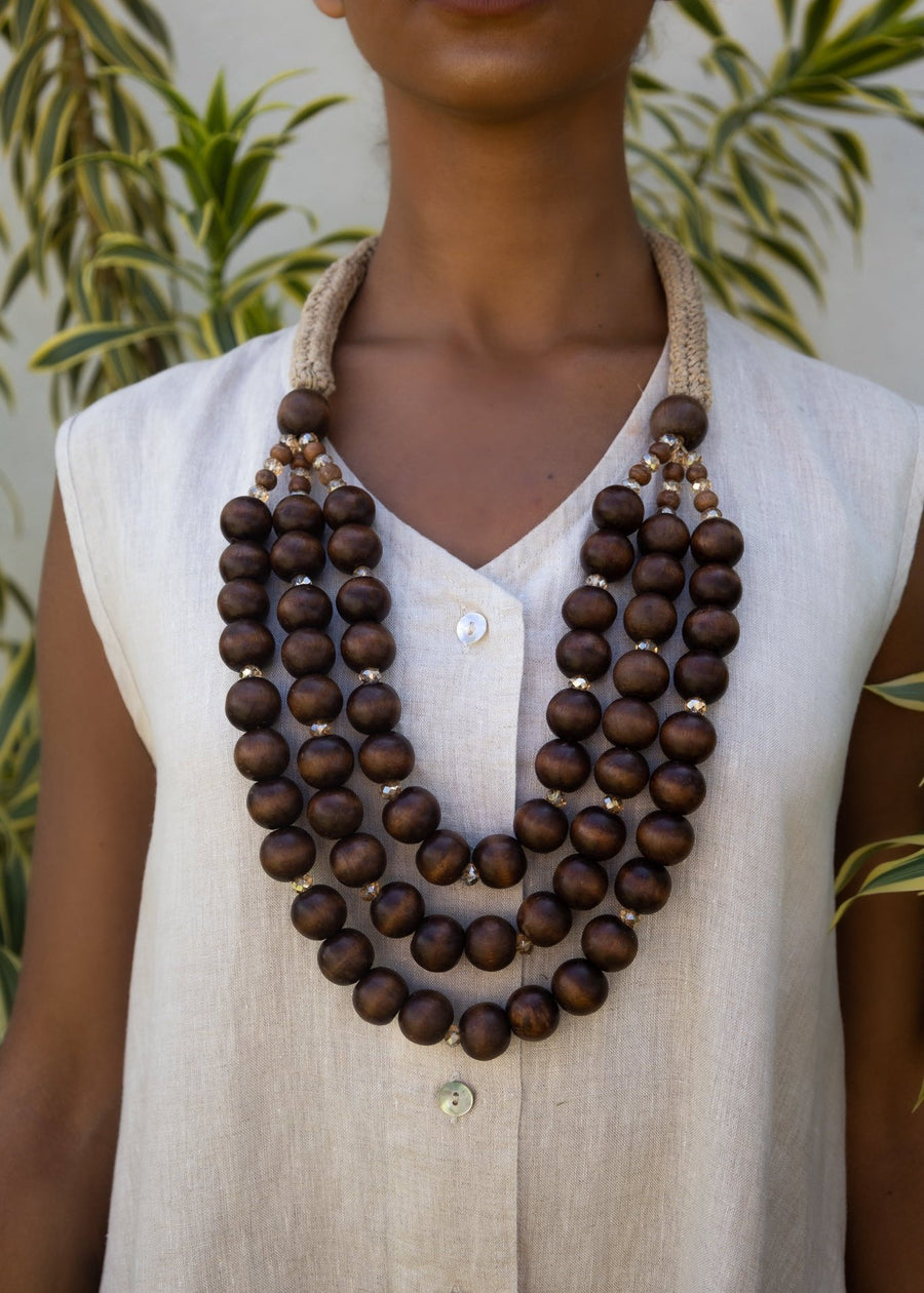 Nice Wood Necklace