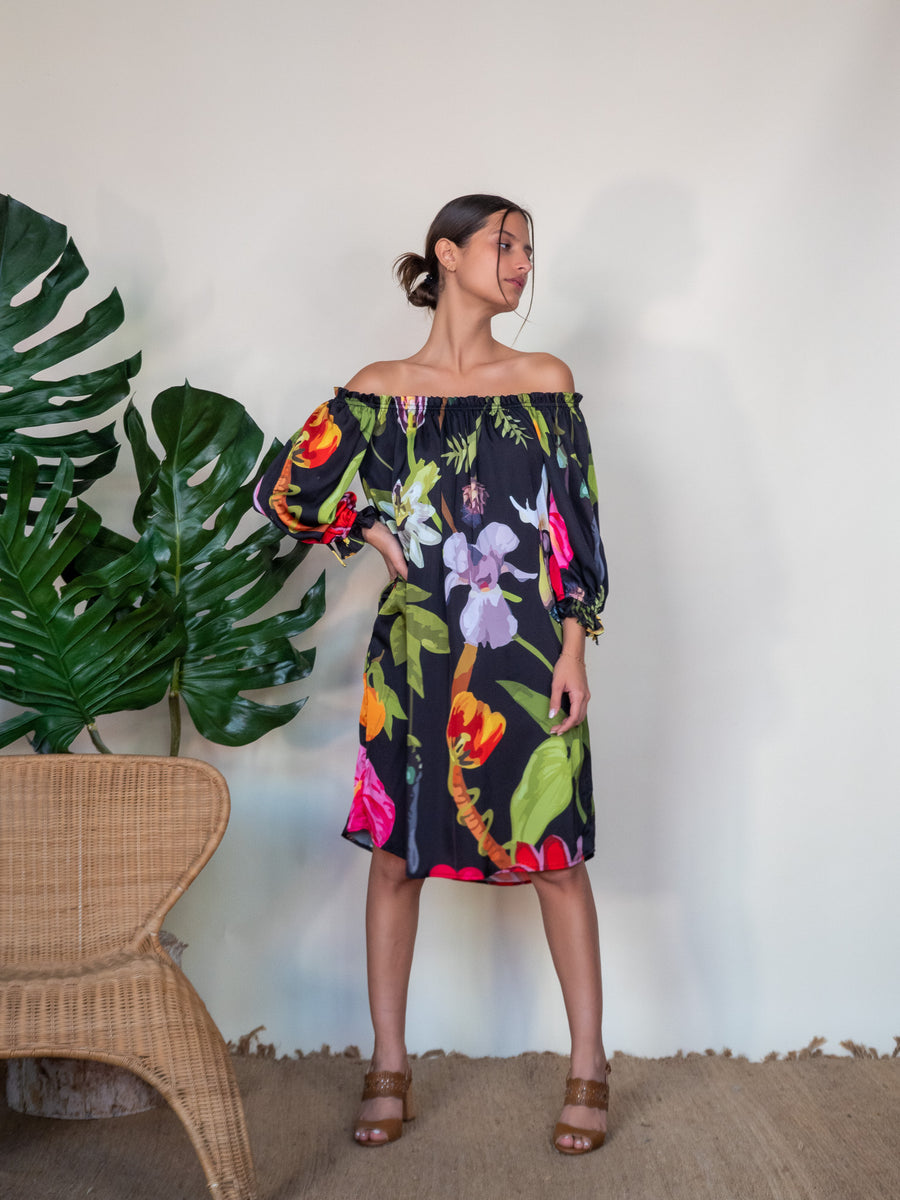 Renata Short Dress - Hortencia