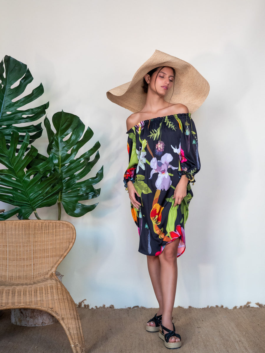 Renata Short Dress - Hortencia